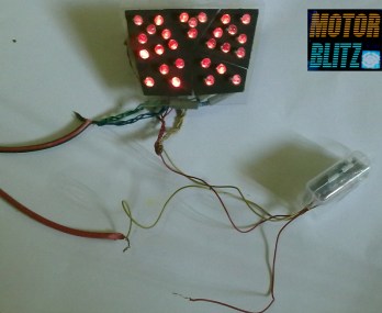 rangkaian led l senja nyatu