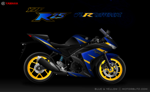 Yamaha r25 Blue & Yellow_6