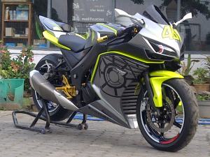 ninja black yellow  lent automodified