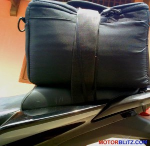 cara simpan tas di motor fairing 8