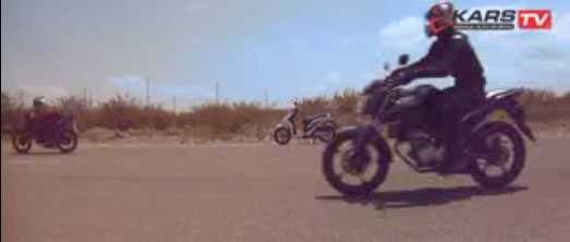 Drag Race Yamaha New Vixion VS Honda CB150R Streetfire 700 m 2