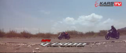 Drag Race Yamaha New Vixion VS Honda CB150R Streetfire 700 m race 4