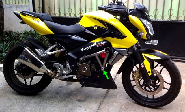 frame tubular pulsar 200ns