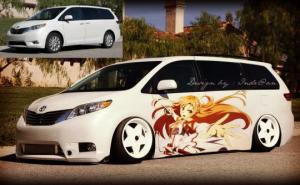 modifikasi Toyota sienna