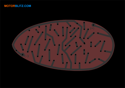 pcb lampu led sein transparan _