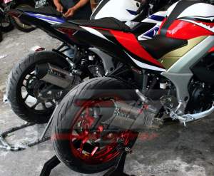 rangka modif Deltabox yamaha r25