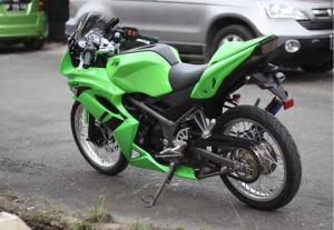 ninja150rr hijauu