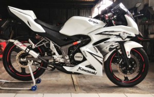 ninja150rr putih