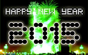 kartu tahun baru new year 2015