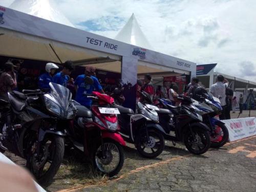 mio m3 125 blue core magenta test sentul 6