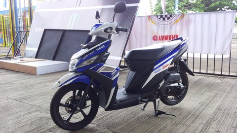 mio m3 125 GP version blue core