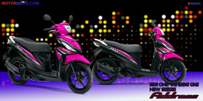 Motor Suzuki address pink banget sekali