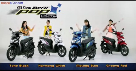 Warna new honda beat pop esp