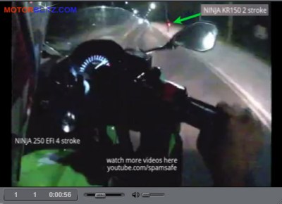 drag ninja 150 vs ninja 250 fi 2