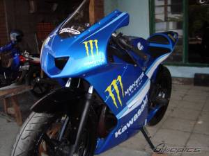 modifikasi ninja 150 rr blue 1