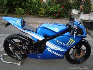 modifikasi ninja 150 rr blue 5