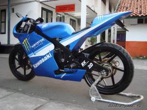 modifikasi ninja 150 rr blue 9