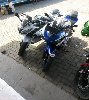 dimensi ninja 250 fi yamaha r25
