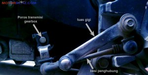 tuas ganti gigi tiger keterangan