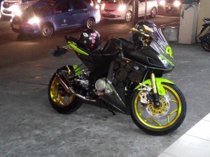 vixion modif fairing r25 2