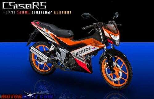 Honda sonic 150 honda k56 cs150rs repsol motogp