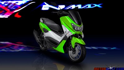 warna yamaha nmax hijau muda green metal