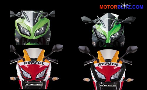 headlamp skotlet cbr mirip ninja fi