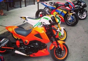 Honda MSX 125 Grom modification m