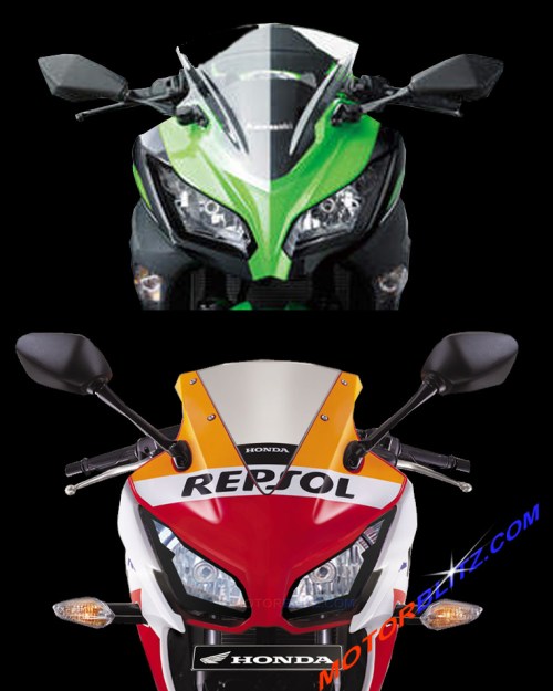 lampu depan skotlet cbr mirip ninja fi