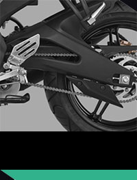 Yamaha R15 lengan ayun aluminium