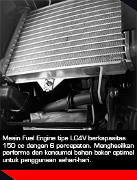 Yamaha R15 liquid-cool-engine