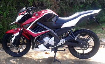 Modifikasi New Vixion streetfighter. (2)