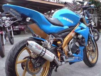 Modifikasi New Vixion streetfighter. (4)