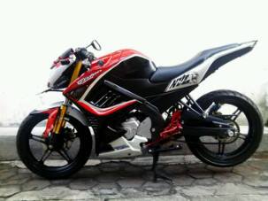 New Vixion Modifikasi streetfighter