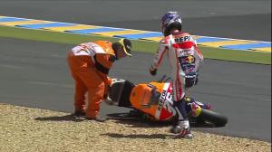 Pedrosa crash le mans 2015