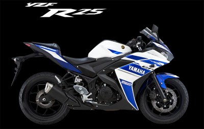 R25 standar versi GP Blue.