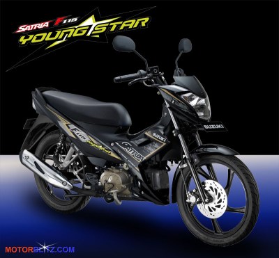 Satria F115 youngstar black