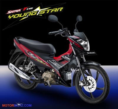 Satria F115 youngstar red