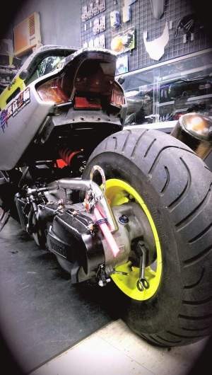 Yamaha Zuma modification (57)