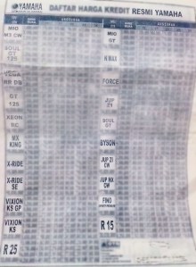 produk motor yamaha