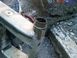 pinggir bearing laher keluar