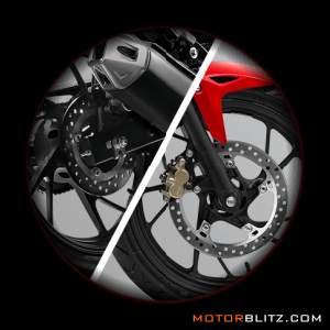 cakram depan belakang CB150R 2015