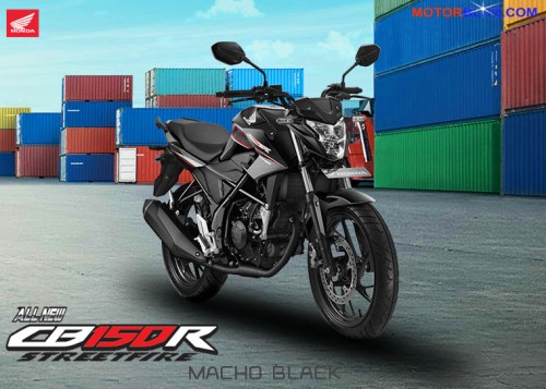 CB150R 2015 warna hitam