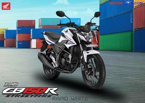 CB150R 2015 warna putih