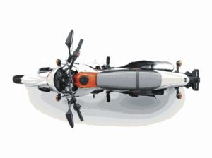 New Kawasaki D-Tracker 150 orange (2)