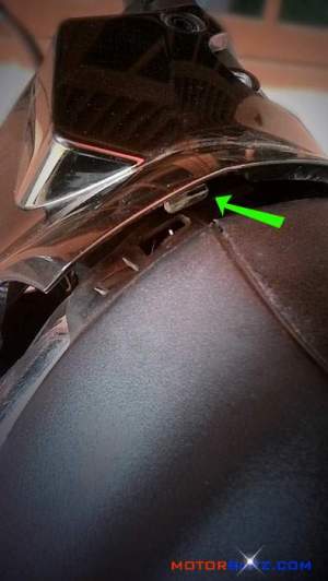 pengait batok headlamp