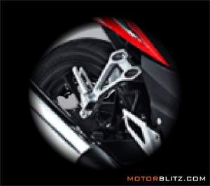 step belakang SONIC 150r