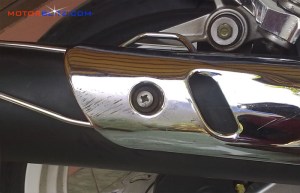 memperbaiki knalpot chrome