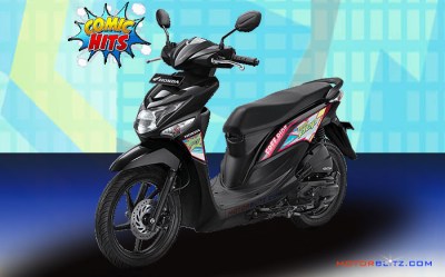 beat 2016 hitam comic hit