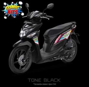 beat pop 2016 hitam black comic hit